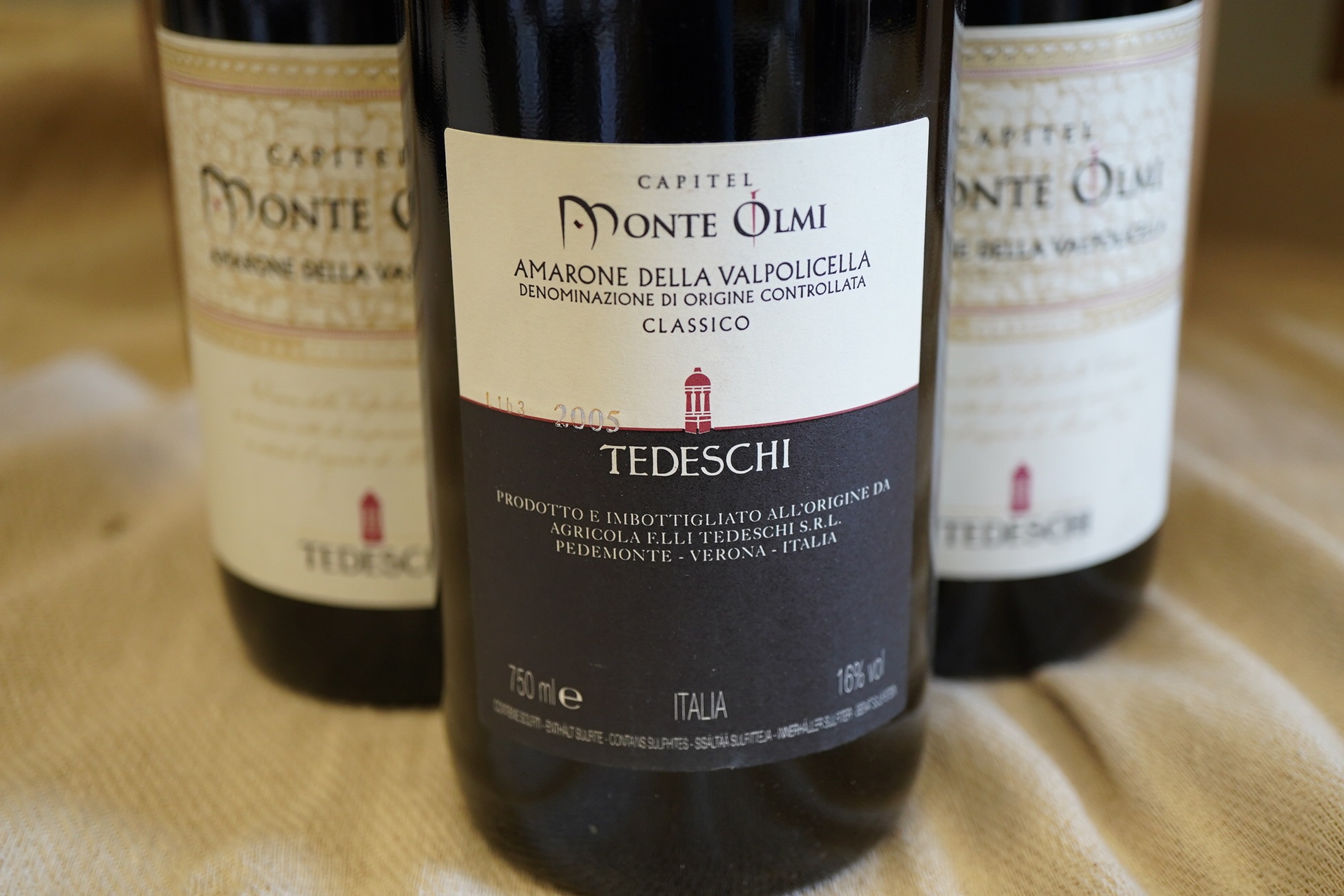 Tedeschi, Amarone della Valpolicella, Monte Olmi, 2005